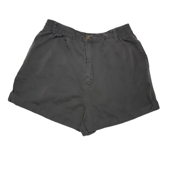 BDG Kelly High Waisted Chino Short Deep Green - Picture 6 of 6